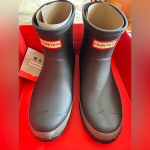 Hunter Play Short Soeckle rain boots